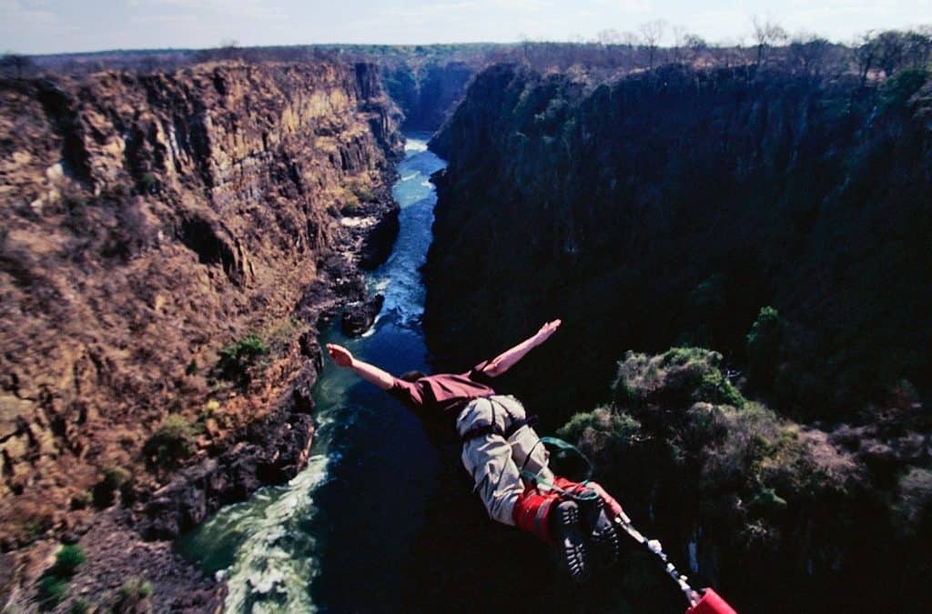 What to do when you bungee Jump?