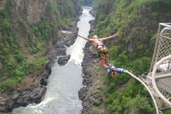Bungee Jumping Victoria Falls Images 2