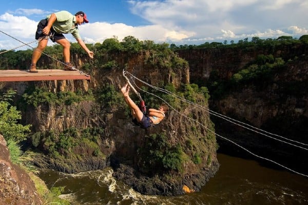 George Swing Victoria Falls Zimbabwe