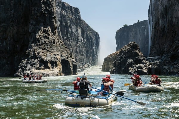 Victoria Falls White Water Rafting Images 2