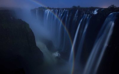Victoria Falls at Night