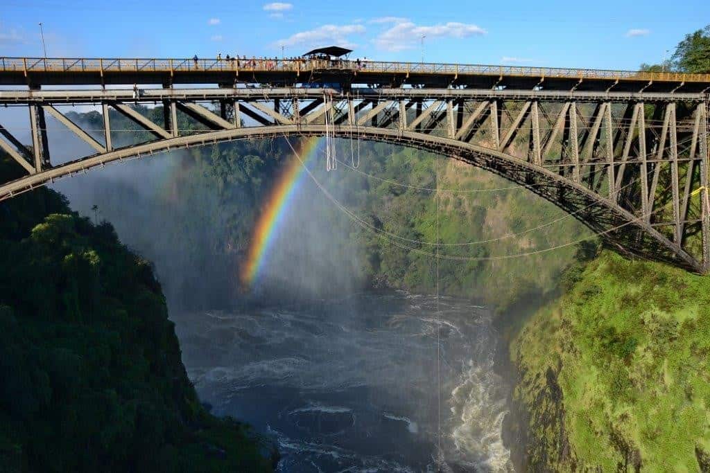 Водопад Виктория банджи