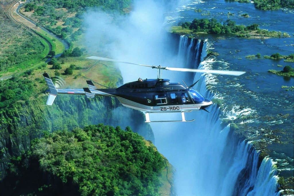 Helicopter Rides in Victoria Falls ZW